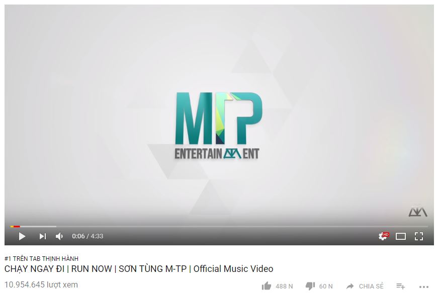 MV Chạy Ngay Đi và những con số không tưởng!